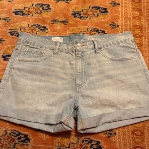 GAP Women's Faded Blue Jean Shorts